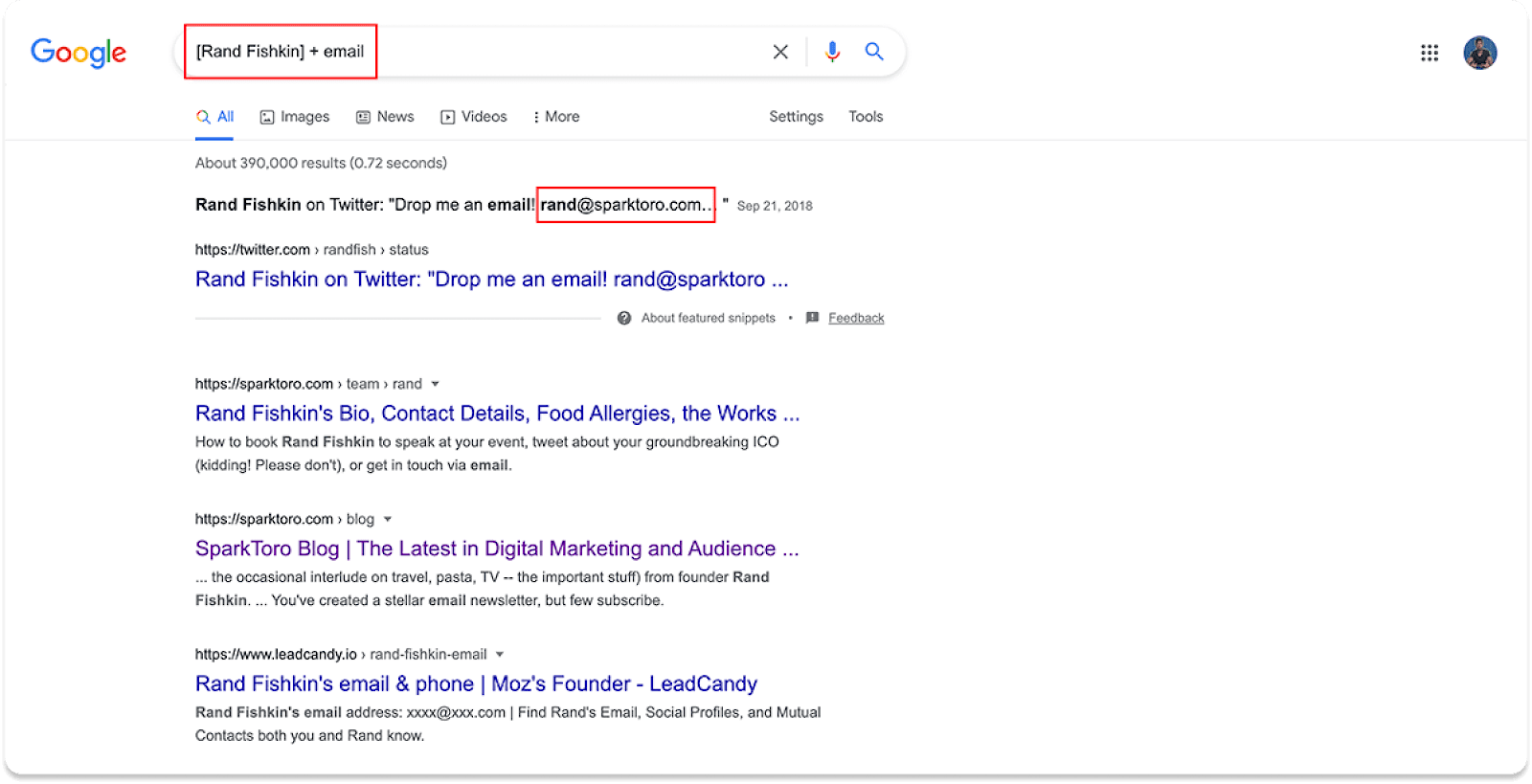 recherche mots-cles google 